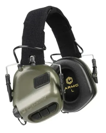 Навушники тактичні активні Earmor M31 Олива Березань