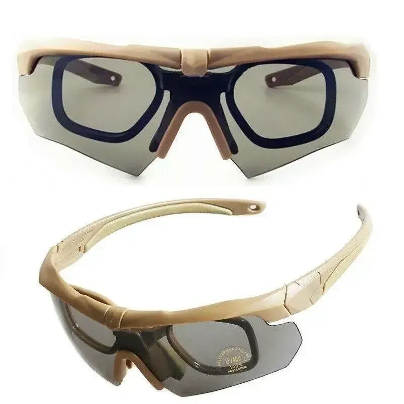 Тактичні захисні окуляри Crossbow Polarized із трьома змінними лінзами Березань - фото 5