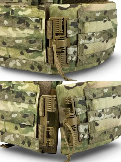 Плитоноска RAGNAROK MultiCam з IRR покриттям та швидкоскидами 2M Березань - фото 8