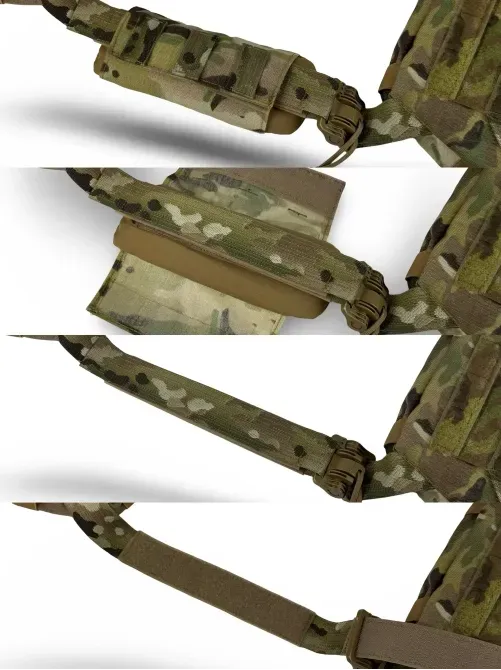 Плитоноска RAGNAROK MultiCam з IRR покриттям та швидкоскидами 2M Березань - фото 7