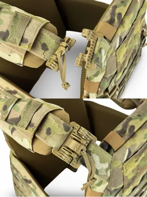 Плитоноска RAGNAROK MultiCam з IRR покриттям та швидкоскидами 2M Березань - фото 5