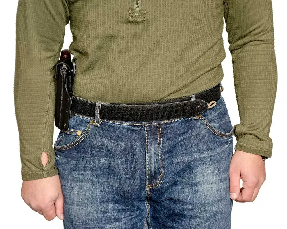 Кобура ПК9 пластикова поясна для ПМ чорна Березань - фото 6