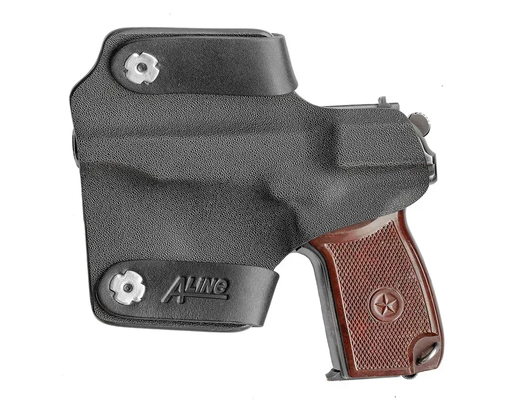 Кобура ПК51 пластикова поясна для ПМ чорна Березань - фото 2