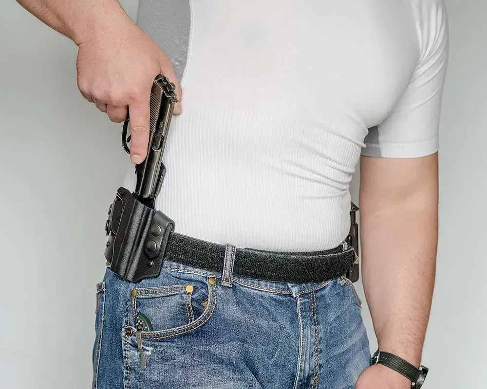 Кобура ПК51 пластикова поясна для ПМ чорна Березань - фото 6