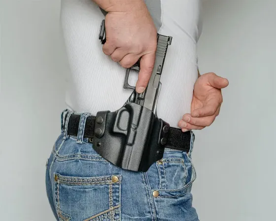 Кобура ПК51 пластикова поясна для Glock Березань