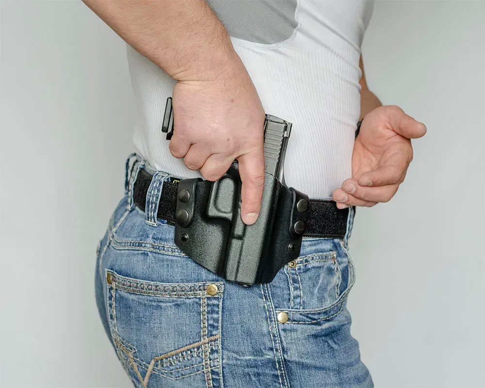 Кобура ПК51 пластикова поясна для Glock Березань - фото 4