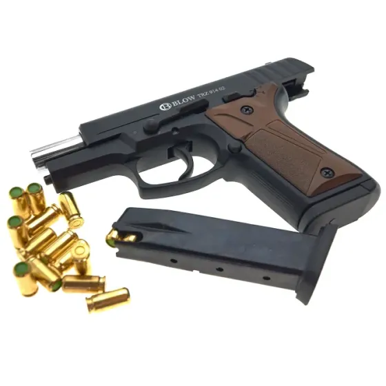 Стартовий пістолет BLOW TRZ-91402 Black Одеса