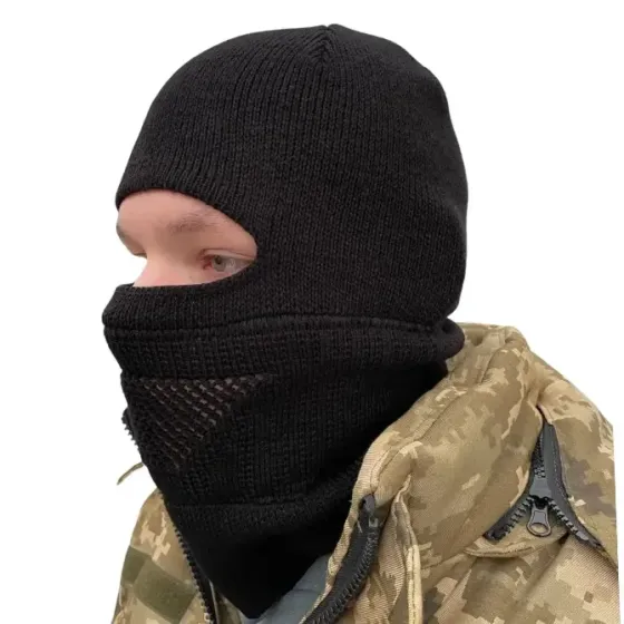 Зимова балаклава з сіткою Березань