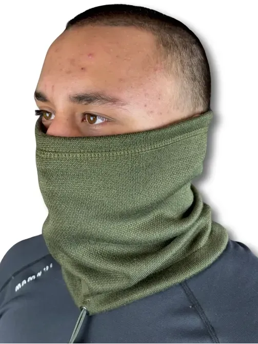 Шарф-труба баф трикотажний Олива Березань - фото 2