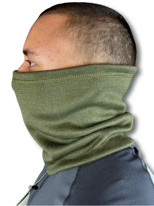 Шарф-труба баф трикотажний Олива Березань - фото 3