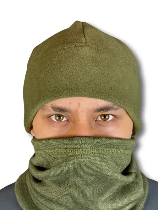 Шапка флісова Raptor Олива Березань - фото 1