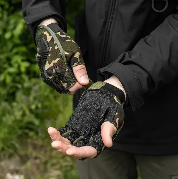 Рукавиці безпалі тактичні універсальні Березань - изображение 3