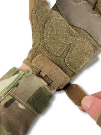 Тактичні безпалі рукавички MECHANIX M-PACT® Fingerless Койот Березань