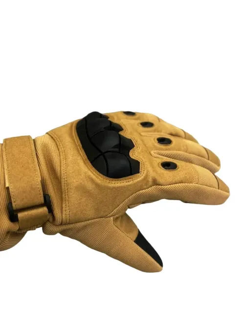 Рукавиці тактичні на хутрі койот Березань - изображение 1