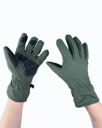 Зимові тактичні рукавиці Soft-shell Олива Березань - фото 1