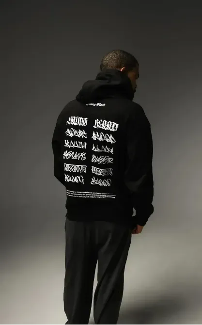 INK OF UNIVERSE HOODIE BLACK Березань - фото 1