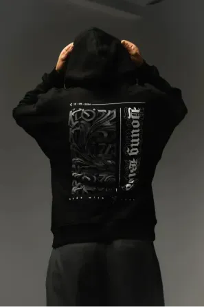 SILENT THUNDER HOODIE BLACK Березань