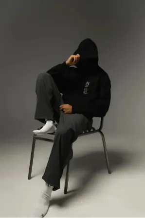 SILENT THUNDER HOODIE BLACK Березань - фото 3