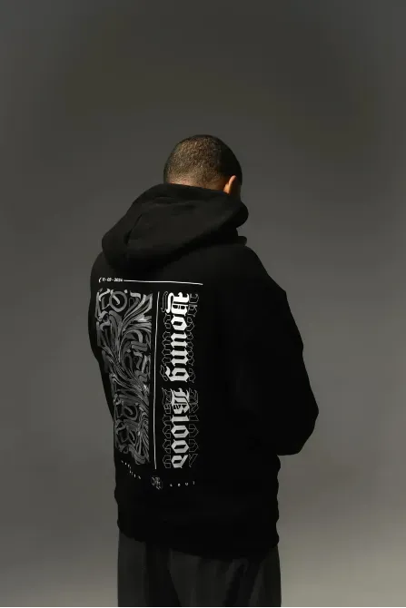 SILENT THUNDER HOODIE BLACK Березань - изображение 2