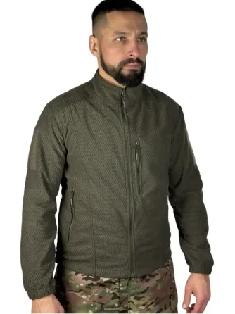 Флісова кофта Alpha Tactical Олива Березань