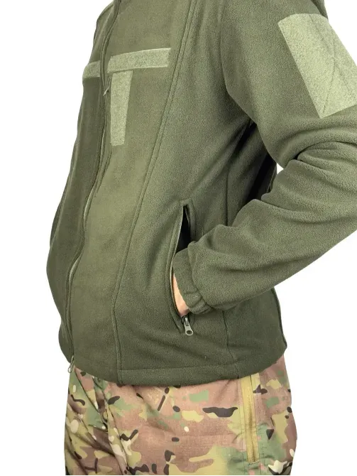 Флісова кофта "Комбат" Олива Березань - изображение 4