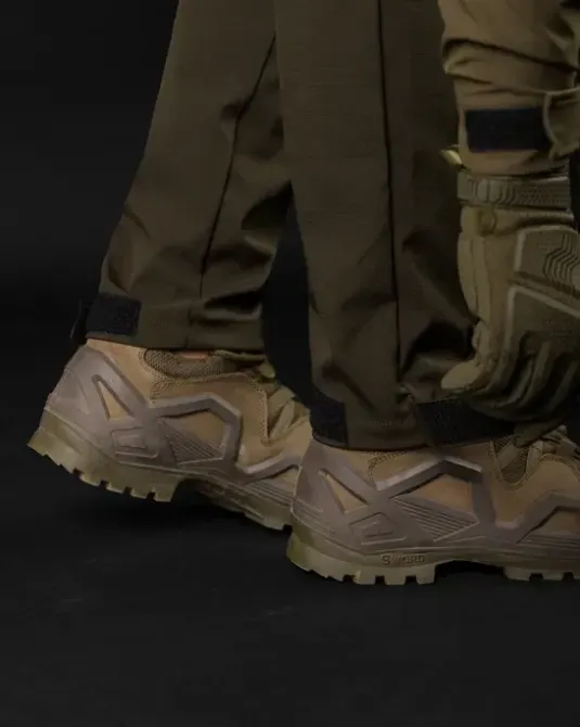 БРЮКИ КАРГО ТАКТИЧНІ BASIC Олива Березань - фото 6