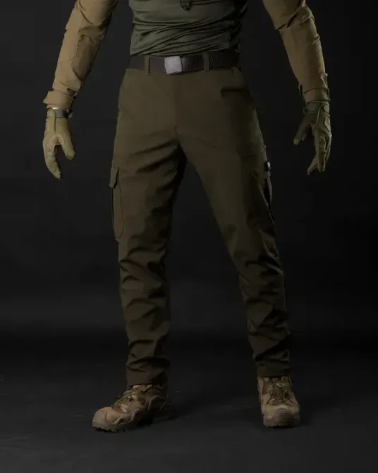 БРЮКИ КАРГО ТАКТИЧНІ BASIC Олива Березань - фото 1