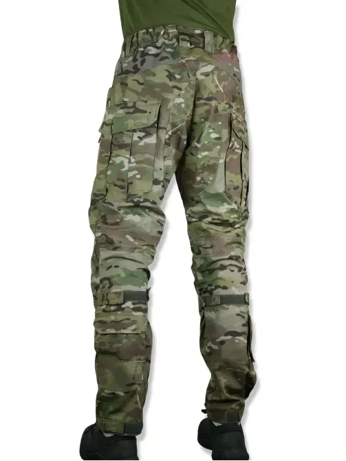 Тактичні штани з наколінниками PREDATOR Rip-Stop 65/35 Мультикам Березань - фото 3