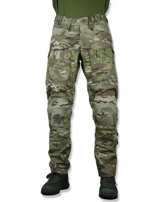 Тактичні штани з наколінниками PREDATOR Rip-Stop 65/35 Мультикам Березань - фото 2