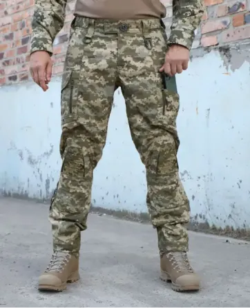 Тактичні штани Raptor Rip-Stop з наколінниками EVA Піксель Березань - фото 5