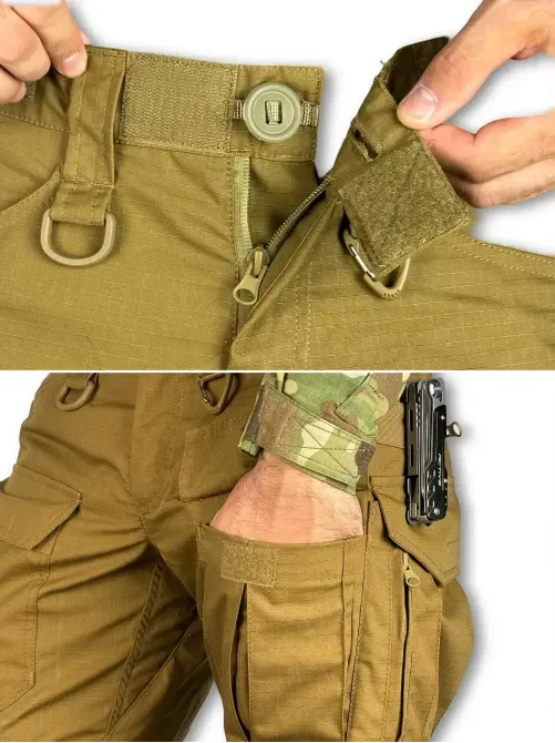 Штани тактичні «Раптор» без наколінників Койот Березань - фото 5