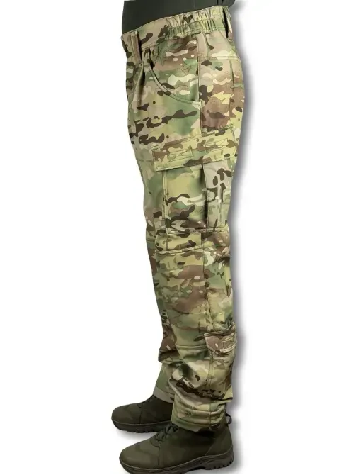 Зимові тактичні штани ЗСУ на флісі Softshell від RAPTOR TAC Березань - изображение 4