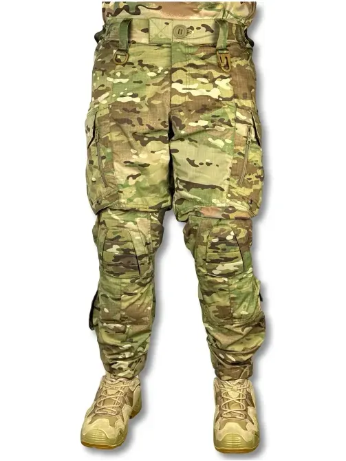 Штани тактичні з наколінниками Raptor PRO Мультикам Березань - фото 2