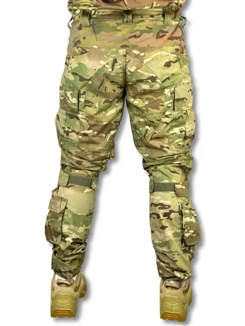 Штани тактичні з наколінниками Raptor PRO Мультикам Березань - фото 4