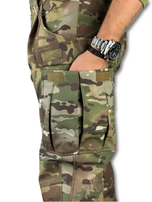 Тактичні штани Softshell "Яструб" Мультикам Березань - изображение 7
