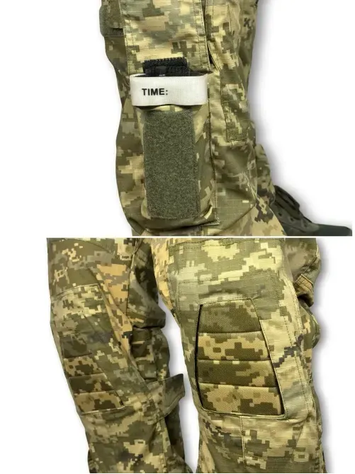 Тактичні штани Raptor «FLEX» з наколінниками та еластичними вставками Піксель Березань - фото 6