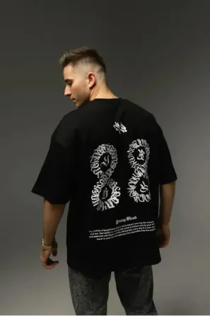 Футболка "ETERNAL SCRIPT" BLACK Березань