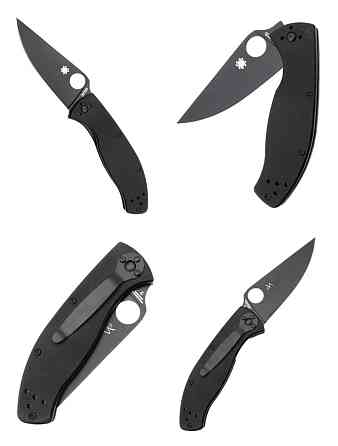 Ніж складний Spyderco Tenacious Black (Репліка) Харків