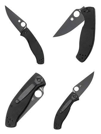 Ніж складний Spyderco Tenacious Black (Репліка) Харків - фото 1