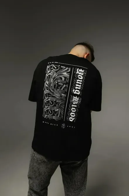 Футболка "SILENT THUNDER" BLACK Березань - фото 2