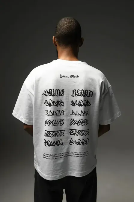 Футболка "INK OF UNIVERSE" WHITE Березань - фото 1