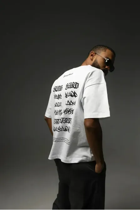 Футболка "INK OF UNIVERSE" WHITE Березань - фото 2