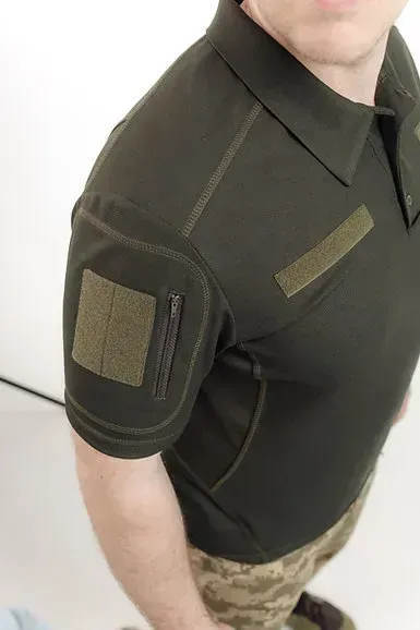 Тактичне Поло "Сич" CoolPass/CoolMax Олива Березань - фото 4