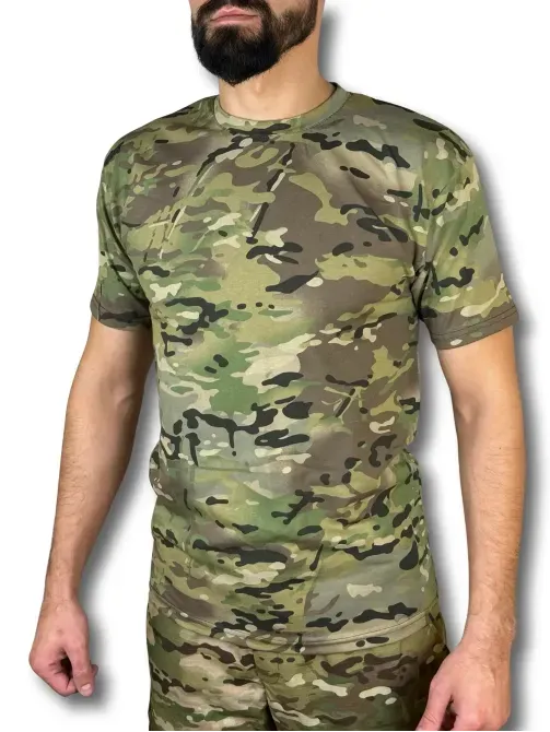 Футболка Тактична TTX "Кулір Стрейч" (180 г/м²) Мультикам Березань - фото 2