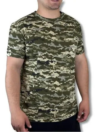 Тактична футболка Cool Cotton Піксель Березань