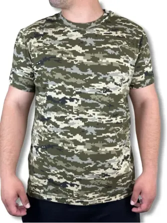 Тактична футболка Cool Cotton Піксель Березань