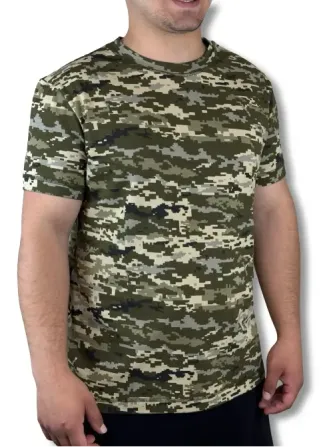 Тактична футболка Cool Cotton Піксель Березань - фото 1