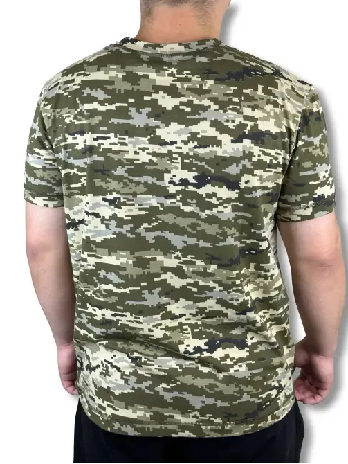 Тактична футболка Cool Cotton Піксель Березань - изображение 4