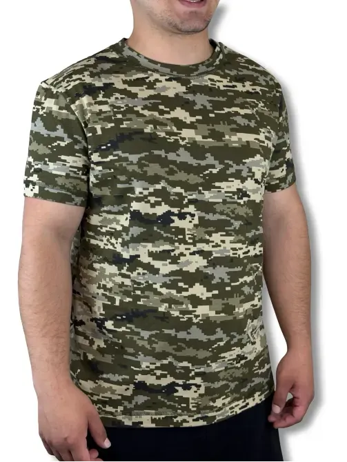 Тактична футболка Cool Cotton Піксель Березань - изображение 1