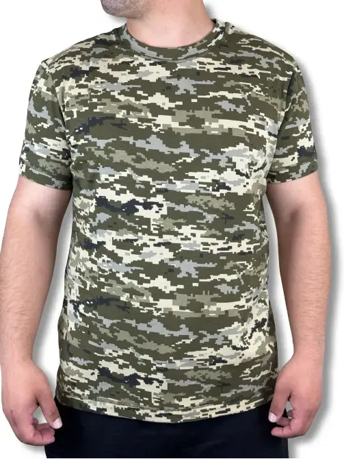 Тактична футболка Cool Cotton Піксель Березань - изображение 2